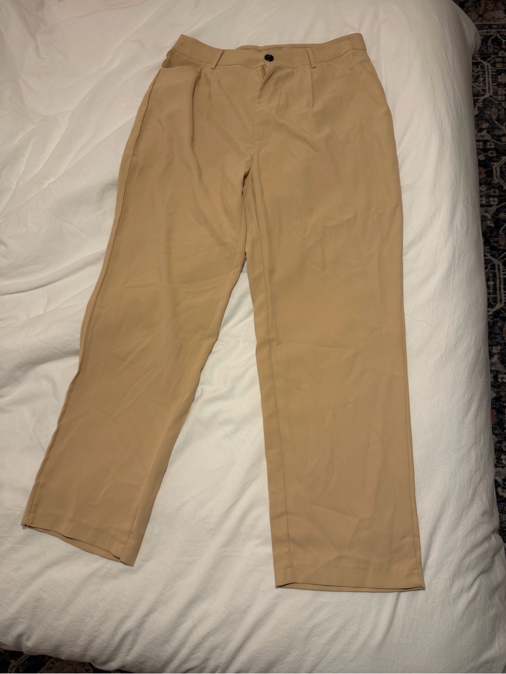 SHEIN Tan Dress Pants